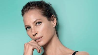 Model Christy Turlington. Courtesy Tiffany & Co