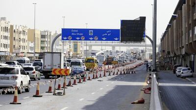A Dh1billion project to tackle congestion on the road from Sharjah to Dubai is now finished, after three years of disruption to traffic. Sarah Dea /The National