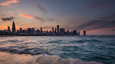 The Chicago skyline. Best known for traditional industries such as food, manufacturing, health care and finance, Chicago’s economy is well diversified. Photo: Illinois Office of Tourism