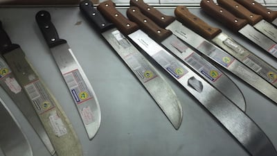 The use of a blade as a weapon is an offence strictly punishable, but carrying one is not because of national traditions and a low crime rate. Delores Johnson / The National