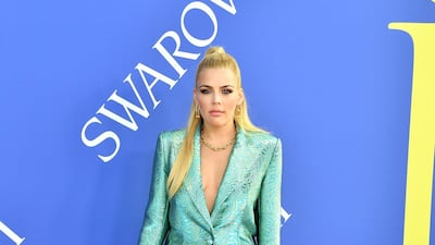 Busy Philipps in Christian Siriano. AFP