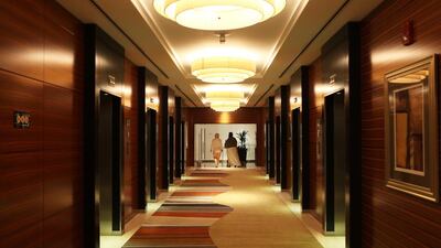 Dubai hotel room supply increased by 6 per cent last month, according to STR Global. Pawan Singh / The National