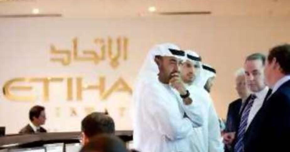 Muhammad Toheed Toheed Prince Crown Prince visits Etihad HQ | The National
