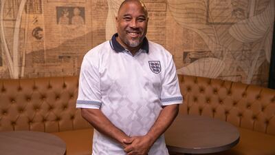 John Barnes believes England should be aiming to reach the 2022 World Cup semi-finals. Antonie Robertson / The National