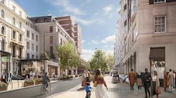 Queensway is undergoing a huge transformation, including the launch of Vabel Townhouse, left. Photo: Vabel