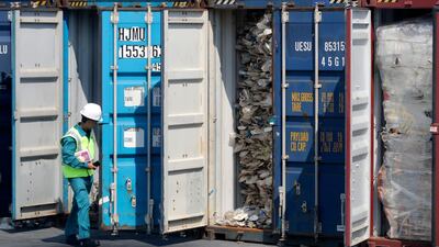 The practice of advanced countries such as the US, Canada and Japan sending their non-recyclable waste to poorer countries is "grossly unfair" and should stop, Malaysian Prime Minister Mahathir Mohamad said last month. AP