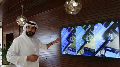 Ibrahim Hamza Al Qasimi, manager, Strategic Research Section - Mohammed Bin Rashid Space Centre. Jeffrey E Biteng / The National