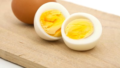 Boiled eggs are a source of protein. Getty Images