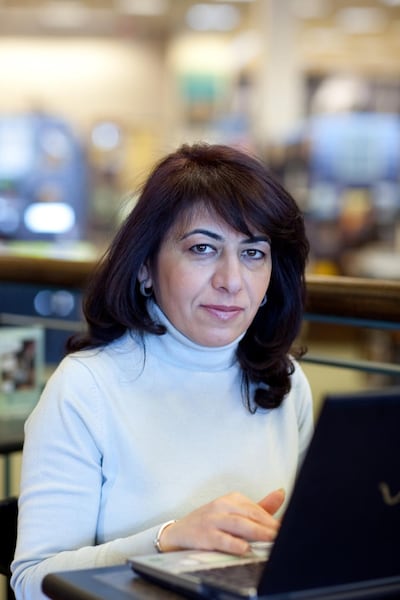 Dunya Mikhail, the author of The Beekeeper. Robert Akrawi