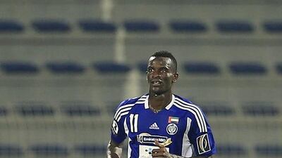 Ibrahima Toure has not reported to Al Nasr's pre-season camp and the club say they have no idea as to his whereabouts. Sarah Dea / The National