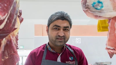 Mohammad Qayyum: A meat vendor from Pakistan, Mohammad Qayyum has been living in Dubai for 24 years. “My favourite thing about my job is providing my customers with good-quality goods and amazing deals and, on top of that, a great service. They always come back,” he says with confidence. “But shortages from our suppliers can stop us from meeting the requirements of our loyal customers,” he says, echoing his countryman, Fazal’s concerns. Despite that, Qayyum praises the “management, the security and the cleaning team” at the Waterfront Market. Leslie Pableo / The National