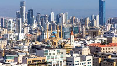 Lebanon, which has $86bn (Dh316bn) of public debt as of the end of July, has one of the world’s highest debt-to-GDP ratios. Photo: Alamy Stock