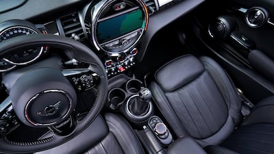The interior of the 2019 Mini. Mini
