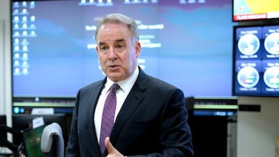 James Hogan, the chief executive and president of Etihad Aviation Group, says a Brexit vote is ‘making people nervous’, and that people would stop flying. Delores Johnson / The National