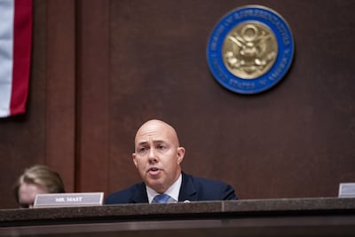Representative Brian Mast. Bloomberg