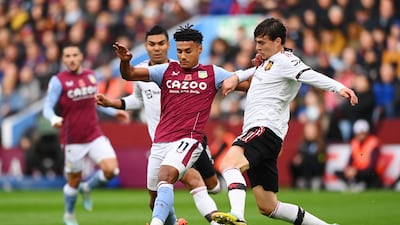 Ollie Watkins – 9 Preferred to lead the line ahead of Danny Ings and quickly played his part with a starring role in Villa’s first and third goals. Terrorised Lindelof. An energetic, selfless and intelligent outlet, providing a textbook outing for a lone striker. Getty
