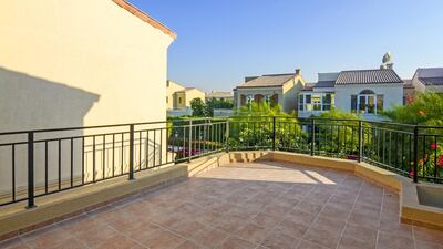 A three-bedroom townhouse in Motor City, Dubai. Courtesy Better Homes