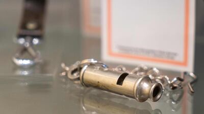 Memorabilia displayed during a press preview of the new Bow Street Police Museum at the former home of the original 'Bow Street Runners' in Covent Garden. AFP / Niklas HALLE'N