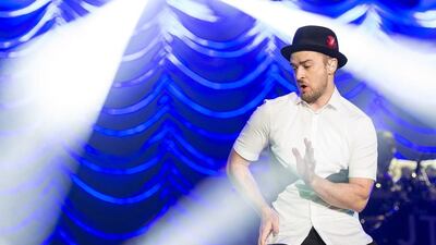 Tickets for Justin Timberlake's Abu Dhabi concert have gone on sale today. Buda Mendes / Getty Images