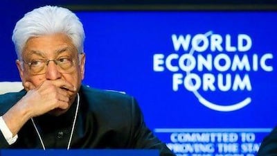 Azim Premji, the founder of Wipro.