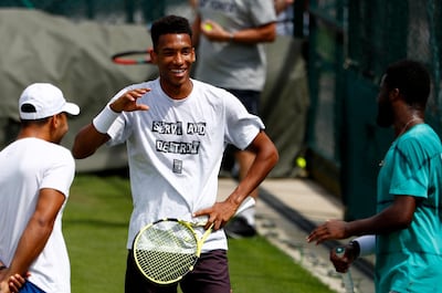 At just 18 years of age, Canada's Felix Auger-Aliassime is one of the most promising players to emerge in the men's tennis circuit. Nic Bothma / EPA