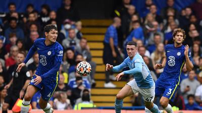 Andreas Christensen – 7. Part of a back three and faced a challenge against Grealish but did well against him. Booked. AFP