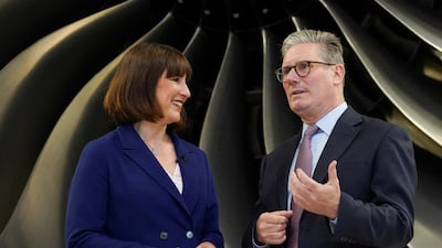 Labour's shadow chancellor Rachel Reeves and leader Keir Starmer have courted the City and large companies. Reuter