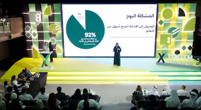 The chairman of the Abu Dhabi Arabic Language Centre says it is a responsibility to strengthen Arabic's presence in education and technology. Supplied Image
