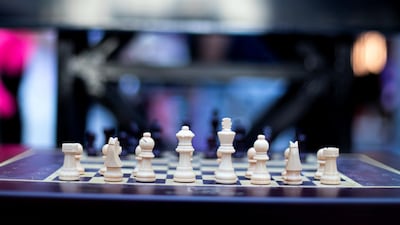 Visitors can play chess against a computer