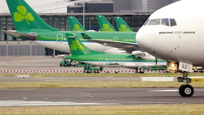Aer Lingus. The airline is the flag carrier of Ireland. Cathal McNaughton / Reuters