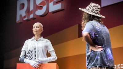 Sophia the robot has been granted Saudi citizenship / AFP