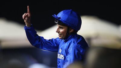 William Buick riding Jack Hobbs wins the Dubai Sheema Classic. Francois Nel / Getty Images