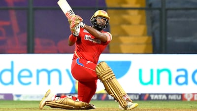 Bhanuka Rajapaksa of Punjab Kings scored a fine 42. Sportzpics for IPL