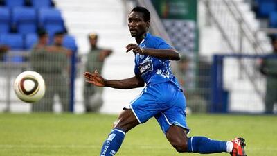 Ismael Bangoura proved prolific in the Pro League last season for Al Nasr and his form has drawn the attention of Bolton Wanderers in the English Premier League.