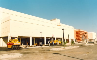 City Centre Deira being built in 1995. Photo: Majid Al Futtaim