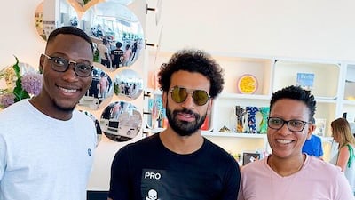 Football star Mohamed Salah dropped by d3 restaurant The Lighthouse on Wednesday. Instagram / The Lighthouse