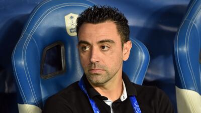 Xavi has been appointed coach of Barcelona. AFP