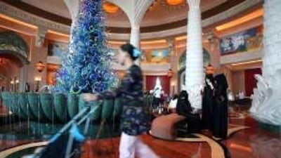 Incentives hotels such as the Atlantis, left, have introduced, are paying off.