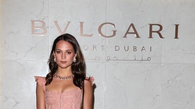 Actress Alicia Vikander
