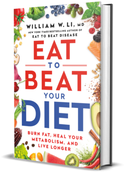 Eat to Beat Your Diet by Dr William Li. Photo: drwilliamli.com