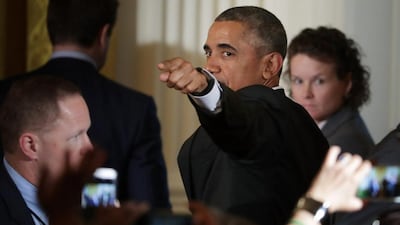 President Barack Obama's lengthy explanation of his foreign policy ideas included unexpected views about Islam. Chip Somodevilla / EPA