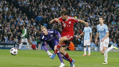 =7) Thomas Muller (Bayern Munich) 50 goals in 131 games. Reuters