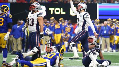 Gostkowski kicks his second field goal of the game in the fourth quarter. USA Today Sports