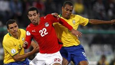 Italy will have to keep a watchful eye on Mohamed Aboutrika, the Egypt playmaker, 22, who impressed against Brazil on Monday.