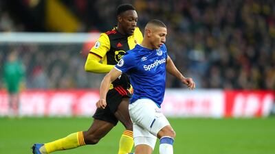 Centre forward: Richarlison (Everton) – His storming solo run led to Theo Walcott’s winner as Everton’s 10 men came from 2-0 down to beat Richarlison’s old club Watford. Getty Images