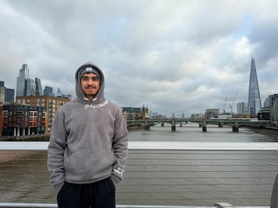 Mahmoud Hasanain from Gaza is studying in Glasgow. Photo: Mahmoud Hasanain