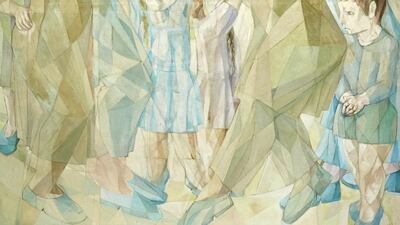 Leila Nseir's 'The Martyr' (The Nation), 1978. Barjeel Art Foundation