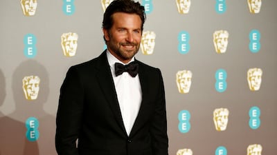 Bradley Cooper wearing Celine at the 2019 Bafta Awards ceremony at the Royal Albert Hall in London, on February 10, 2019. Reuters