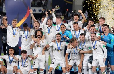 Real Madrid won the Fifa Club World Cup the last time it was held in the UAE in 2018. Chris Whiteoak / The National