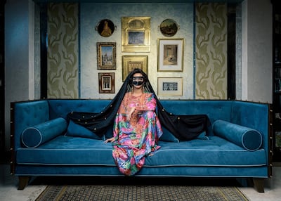 Look 4: fancy threads. Courtesy Issa Saleh AlKindy